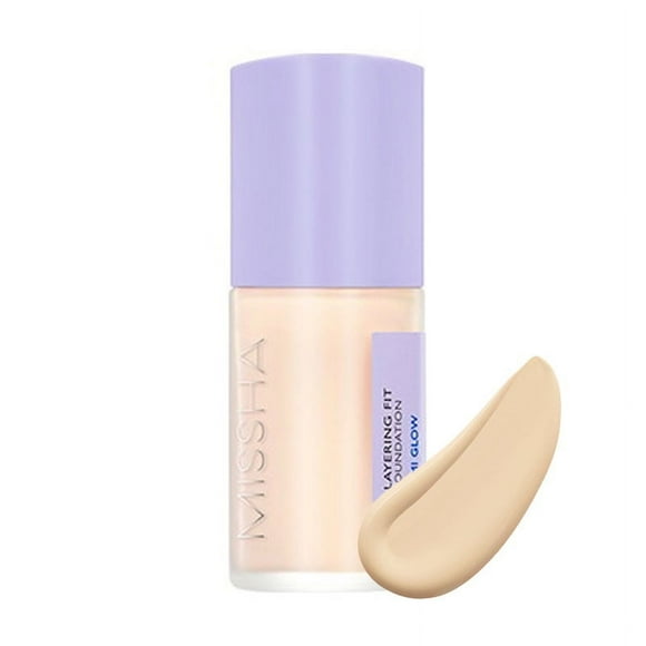 MISSHA Fit Fond de Teint Superposition Semi Éclat 30 ml - No 21 Vanille