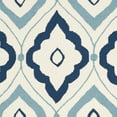 thumbnail image 5 of SAFAVIEH Four Seasons Kenesa Geometric Area Rug, Ivory/Navy, 5' x 8', 5 of 6