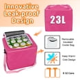 thumbnail image 4 of Organizador de Maletero EAROND Plegable con Bolsa Térmica Rosa, 4 of 7