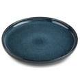 Thyme & Table 12Piece Stoneware Dinnerware Set, Atlantic Blue