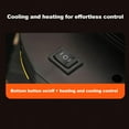 thumbnail image 6 of Car Heater, 150W 12V Auto Heater Defroster That Plugs Into Cigarette Lighter, Portable 360-degree Rotating Electric Defroster, 2-in-1 Fast Heating & Cooling Modes for Auto RV Car Truck, etc (Blue), 6 of 10