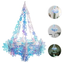 UPKOCH Holographic Party Decorations Rainbow Film Hanging Ceiling Decor for Birthday Party 1Pack