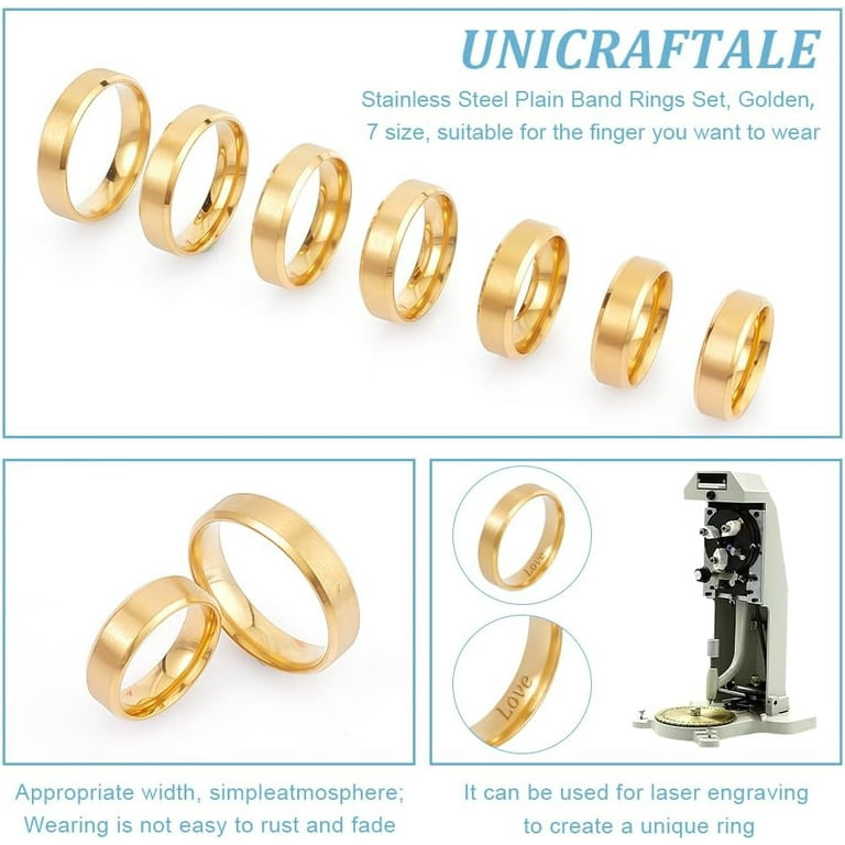 Plain rings for jewelry making deals