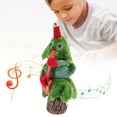 thumbnail image 4 of Singing Dancing Christmas Tree, 8 Songs Cartoon Bringing Fun Singing Plush Christmas Tree Electric  For Christmas Toys For Children Guitar Stump Christmas Tree, 4 of 8