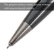 thumbnail image 5 of Bolígrafo de Gel Conklin All American Negro Cuervo Recargable, 5 of 7