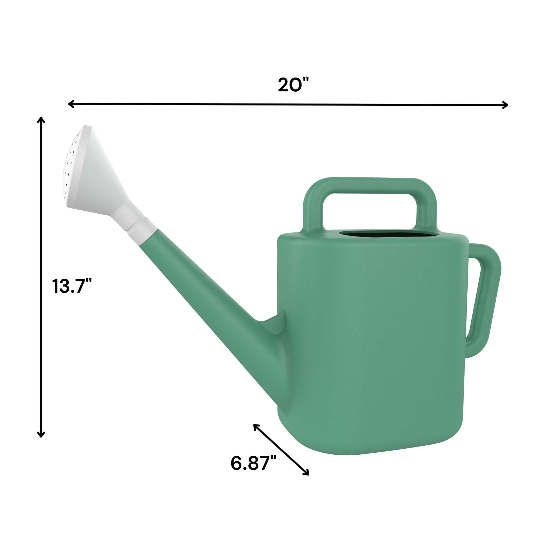 Expert Gardener 2 gal. Resin Watering Can, Green Lily - Walmart.com