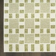 thumbnail image 4 of Nourison Nordic 5' x 7' Green Modern Indoor Rug, 4 of 8
