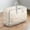 Beige, variant on Extra Large Reusable Storage Bags With Strong Handles & Zippers, Heavy Duty Washable Moving Bag, Closet, Underbed Organizer For Bedding, Blanket