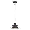 thumbnail image 1 of Quoizel Seaford Large Hanging Lantern in Imperial Bronze, 1 of 5