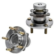 Detroit Axle - Rear Wheel Bearing Hubs for Dodge Avenger Stratus Chrysler Sebring Eagle Talon Mitsubishi Eclipse Galant, Wheel Bearing & Hubs Assembly Replacement