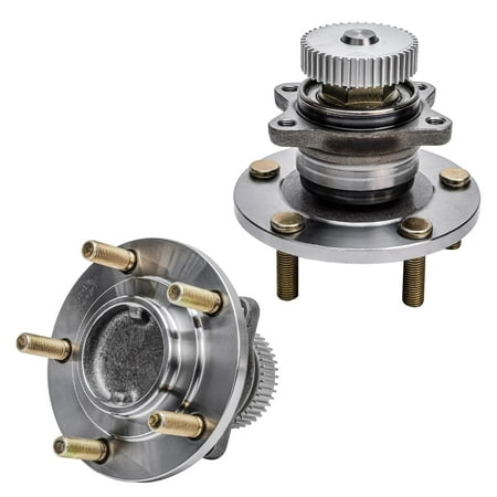 Detroit Axle - Rear Wheel Bearing Hubs for Dodge Avenger Stratus Chrysler Sebring Eagle Talon Mitsubishi Eclipse Galant, Wheel Bearing & Hubs Assembly Replacement