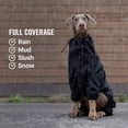 thumbnail image 2 of Canada Pooch Slush Suit Water-Resistant Dog Bodysuit (Black, 10 (9-11" back length)), 2 of 6