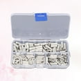 thumbnail image 4 of BRIGHTFUFU Conector de alambre de tope 200pcs Conector de cobre estampado de estampar Terminal Terminal Terminal Bars Terminales Bares Conectores Kit, 4 of 7