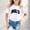 White, variant on Trendfront Little Girls Casual T-Shirt Brooklyn NY NYC City Typography Letter Print Fashion Loose Fit Crewneck Short Sleeve Tops Pullover Streetwear Clothes Tee