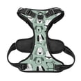 thumbnail image 4 of Kdxio Puppy Print No Pull Dog Harness Adjustable Reflective Oxford Easy Control Medium Large Dog Harness for Training and Everyday-Medium, 4 of 8
