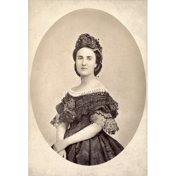 Carlota (1840-1927). /Nempress Of Mexico, 1864-1867. Photographed C1870. Poster Print by  (24 x 36)