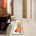 thumbnail image 4 of SKYSONIC 2X6 Feet Autumn Harvest Pumpkins Runner Rug with Rubber Backing, Non Slip Entryway Rug Runner Washable Soft Area Rug Carpet for Hallway Bedroom Kitchen Decor, 4 of 6