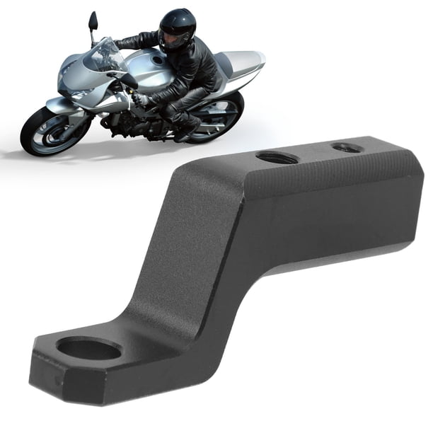 Soporte de Montaje del Espejo de Motocicleta, parte de Reemplazo Retrovisor de extensión espejo Soporte resistente para MD236