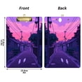thumbnail image 5 of FORMRS Acrylic Clipboard with Low Profile Clip Standard A4 Letter Size, 12.5" x 9", White Cat Walking, 5 of 8
