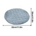 thumbnail image 2 of Cojín Redondo de 30 Cm para Silla, Suave, de Pana, Antideslizante, Lavable, con Cremallera, para Comedor Interior., 2 of 5