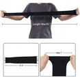 thumbnail image 4 of 10 Pairs UV Sun Protection Cooling Arm Sleeves Cover for Women & Men Sports Running Golf Cycling Basketball Driving Fishing Black, 4 of 8