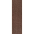 thumbnail image 2 of CAMILSON Granulated Non Shedding Easy-Cleaning Indoor Outdoor Easy Jute Rug Brown 2x7, 2 of 8