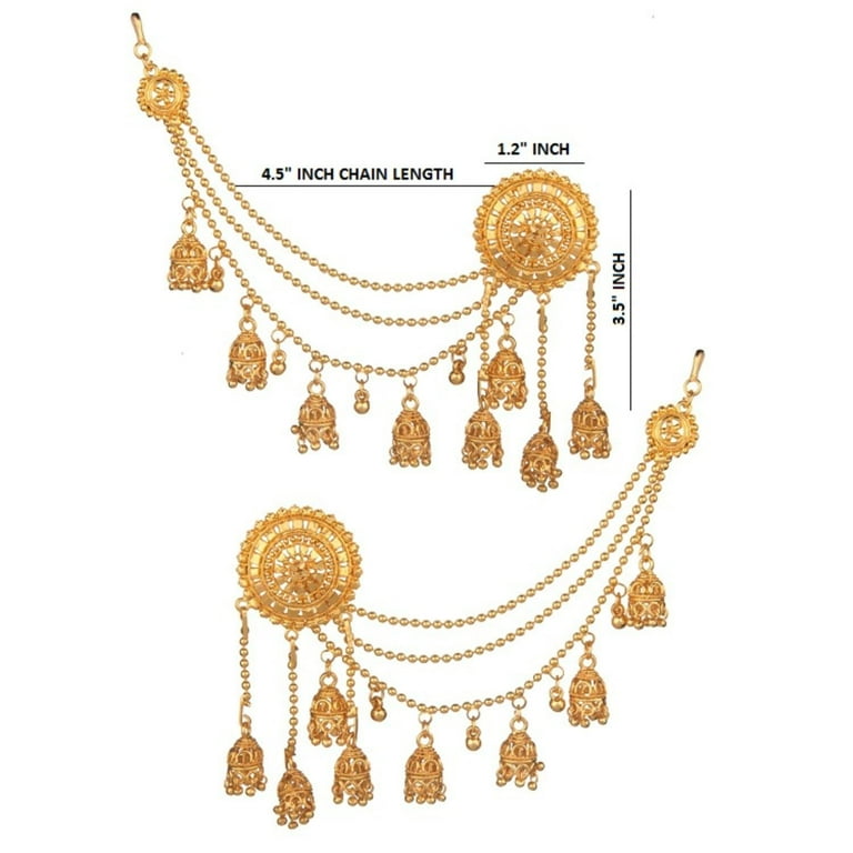 アクセサリー Indian Jewelry Efulgenz Indian Bollywood Jewelry Dangling Earring with