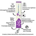 thumbnail image 4 of Nag Champa Incense 4.5” 10 Sticks Pack: 2 Packs, 4 of 7