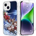 thumbnail image 1 of Funda para teléfono Bicol iPhone 15 Plus de 6.7 pulgadas, transparente para Navidad, 1 of 6