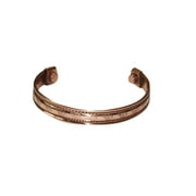 Mogul Powerful Magnetic Copper Cuff Bracelet for Arthritis with Elephant