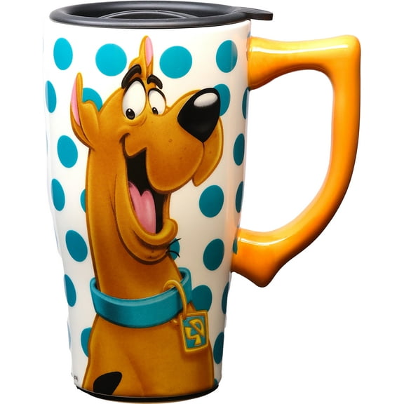 SCOOBY DOO 18 OUNCE CERAMIC TRAVEL MUG