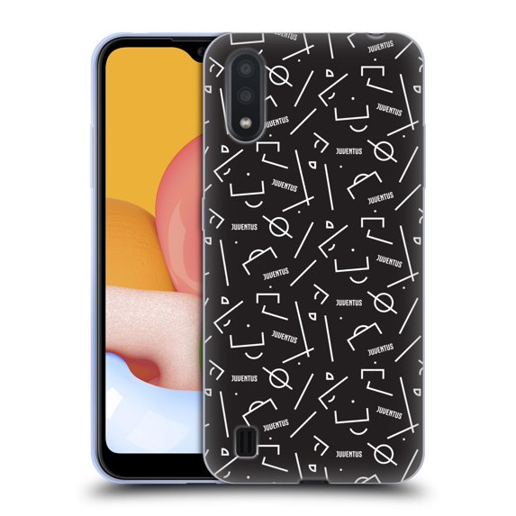 Head Case Designs Officially Licensed Juventus Football Club Patterns Dismantled Soft Gel Case Compatible With Samsung Samsung Galaxy A01 (2020)