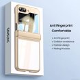 thumbnail image 4 of Samsung Series | Galaxy Z Flip5 Transparent Leather Hinged Phone Case,iPhone 14 Pro, 4 of 7