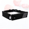 thumbnail image 3 of LEORX Black Pocket Belt Lightweight Comfortable Waist Pouch for Running Cycling and Hiking, 3 of 8