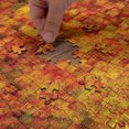 thumbnail image 5 of Ambesonne Burnt Orange Jigsaw Puzzle, Vintage Mosaic Grunge, Heirloom-Quality Fun Activity for Family Durable Cardboard, 1000 pcs, Orange Mustard, 5 of 6