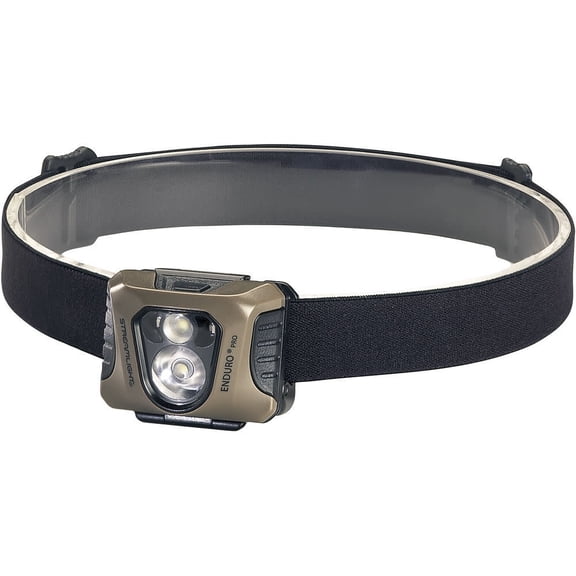 Streamlight Enduro Pro Spot/Flood LED Headlamp with White and Green LEDs, Coyote