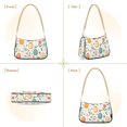 thumbnail image 7 of FORMRS Womens Shoulder Bag with Chain Strap Clutch Purse Cute Tote Handbag, Floral Easter Eggs, 7 of 7