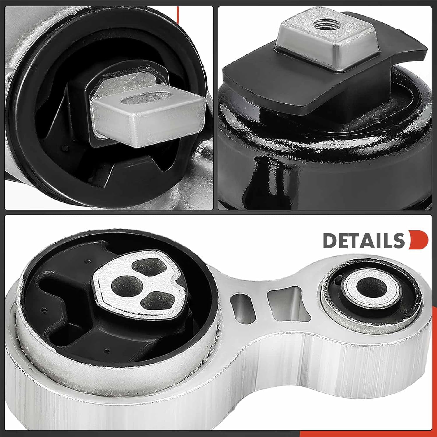 A-Premium 3PCS Engine Motor Mount Transmission Mount Torque Strut Mount Set Compatible with Ford Fusion 2010-2012 & Mercury Milan 2010-2011, L4 2.5L, Manual Transmission, Replace# 9E5Z6068B 9E5Z6068C