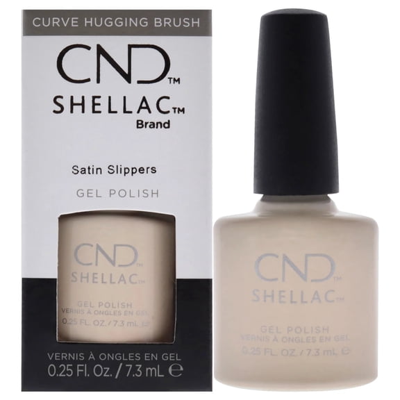 CND Shellac Gel Polish Satin Slippers 0.25 oz