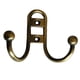 thumbnail image 1 of Pack of 4 Stylish Black Coat Hooks Rustic Design for Coats Scarves Bags, 1 of 5