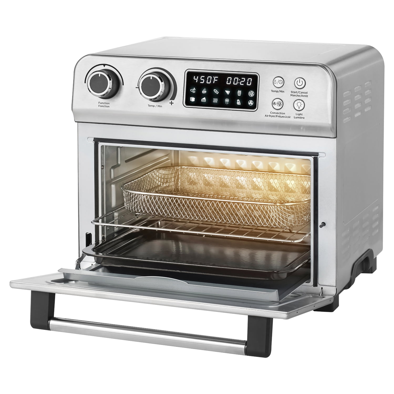 Starfrit 001 0000 5 Quart 1 700 Watt Air Fryer Toaster Oven Walmart Com