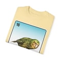thumbnail image 3 of Humorous Kakapo Owl Parrots Card Illustration Gift | Hilarious Flightless Fowls Gag Men Women Unisex Garment-Dyed T-shirt, 3 of 4