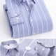 thumbnail image 5 of Ceisia Men's Denim Workwear Jacket Loose Fit Casual Long Gift Sleeve Hooded Outerwear, 5 of 6