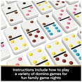 thumbnail image 4 of Spin Master Games, Classic Double 6 Dominoes Set, 2-4 Players, Ages 6 and up, 4 of 7