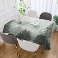thumbnail image 2 of Yayeee Tablecloths for Rectangular Tables 60 x 60 inch Party Table Cover, Foggy Forest, 2 of 6
