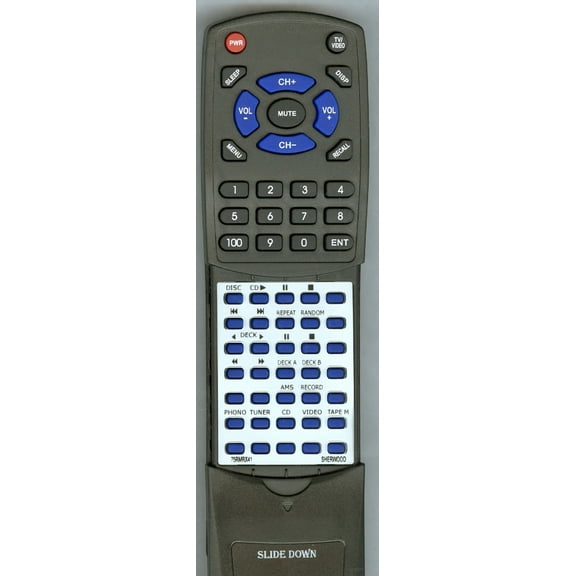 Replacement Remote for SHERWOOD 75RMRX41, RT75RMRX41, RMRX41, RX4010R