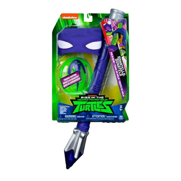 Set de Juego Rise Of The Mutant Ninja Turtles Armas de Batalla Donatello