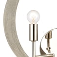 thumbnail image 3 of Elk Home 12-Inch Wide Retro Rings Sconce, Modern, Sandy Beechwood, 3 of 4