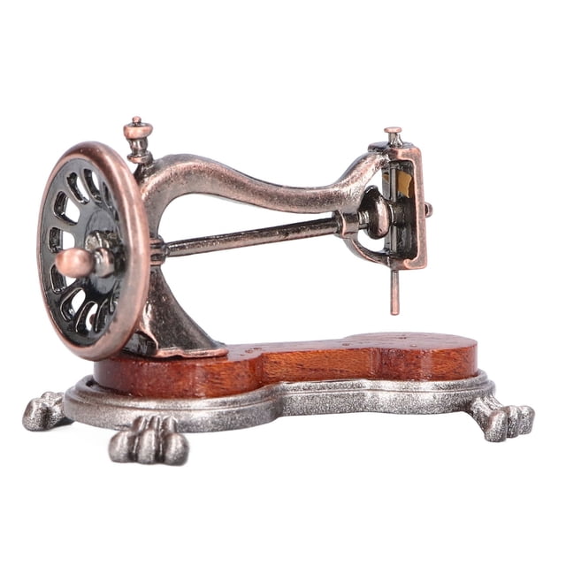 Máquina de coser para casa de muñecas escala 1:12 Jadeshay