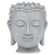 thumbnail image 3 of Maceta decorativa con forma de cabeza de Buda, organizador de regalos budista, figura para maceta de exterior Altura 112 cm, 3 of 8